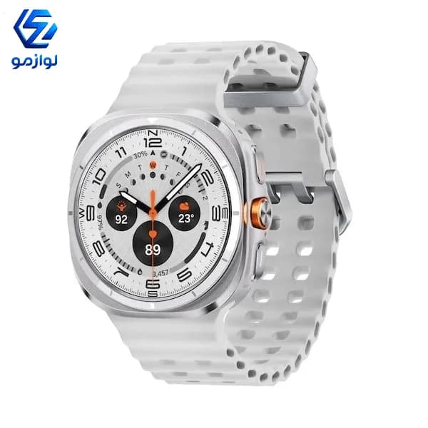 ساعت هوشمند سامسونگ Galaxy Watch Ultra با صفحه سوپر امولد و بند سیلیکون — تصویر ۲