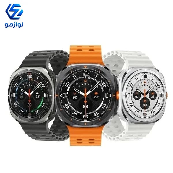 ساعت هوشمند سامسونگ Galaxy Watch Ultra با صفحه سوپر امولد و بند سیلیکون — تصویر ۵