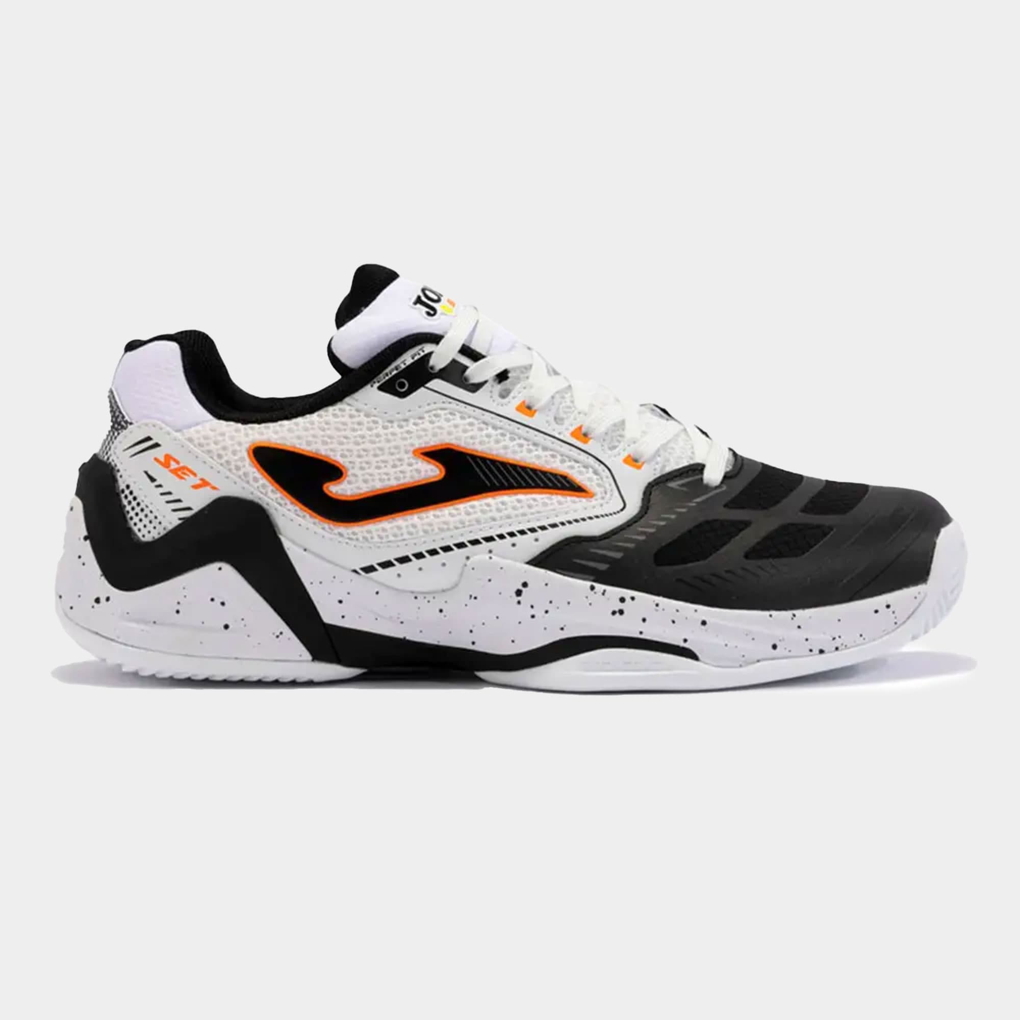 کفش تنیس جوما مدل SET MEN 2432 WHITE BLACK