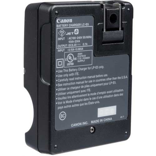 شارژر کانن Canon LC-E5 Battery — تصویر ۲