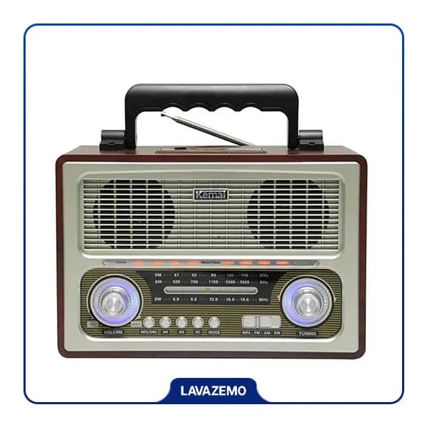 رادیو اسپیکر بلوتوثی کیمای مدل MD1800BT