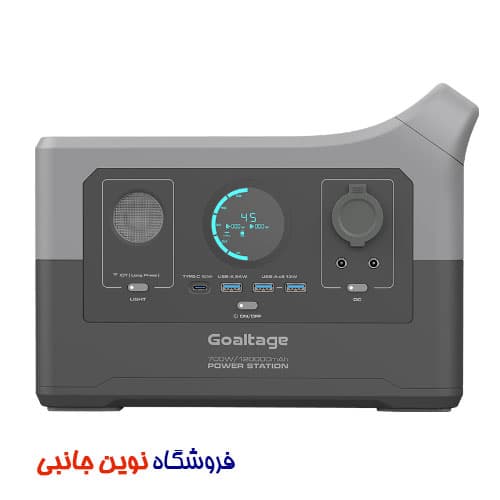 پاوراستیشن گلتیج مکس 700 وات مدل PS01 ا ChargeMax GT-PS01-700W Portable Power Station (تک و عمده)