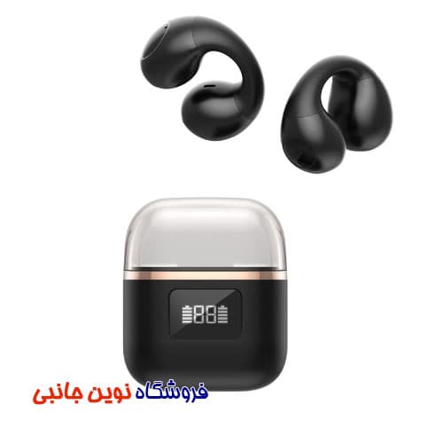 ایرپاد هندزفری گرین لاین مدل Aurix ا Green Lion Aurix Clip-On Earbuds with Digital Display Touch Control (تک و عمده) — تصویر ۳