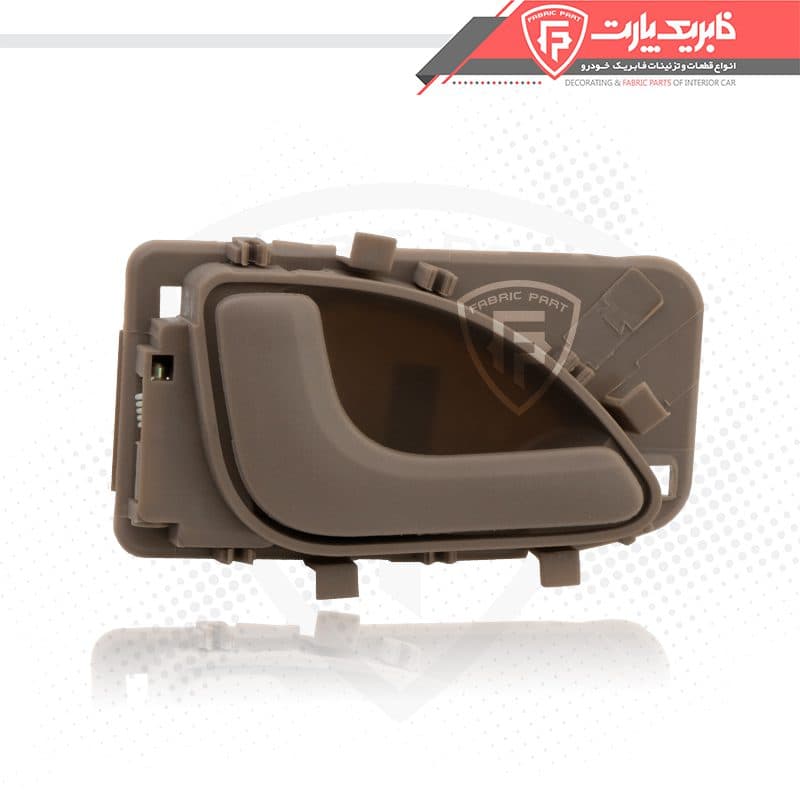 مجموعه دستگیره درب بازکن پژو 405 اس ال ایکس – بژ تیره چپ