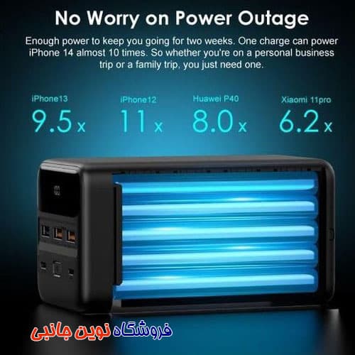 پاوربانک 50000 میلی آمپر 22.5 واتی اورایمو مدل OPB-P500QN ا Oraimo PowerBox 500 50000mAh 22.5W Power Bank (تک / عمده ) — تصویر ۵