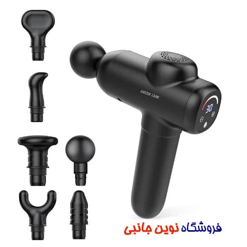 ماساژور تفنگی گرین لاین Wave Massage Gun ا Green Lion Wave Massage Gun 30 Speed Levels 1700 (تک / عمده) — تصویر ۴