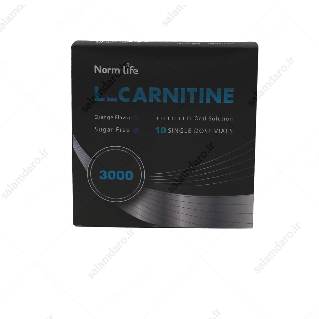 ویال ال کارنیتین 3000 نورم لایف (10 عددی)