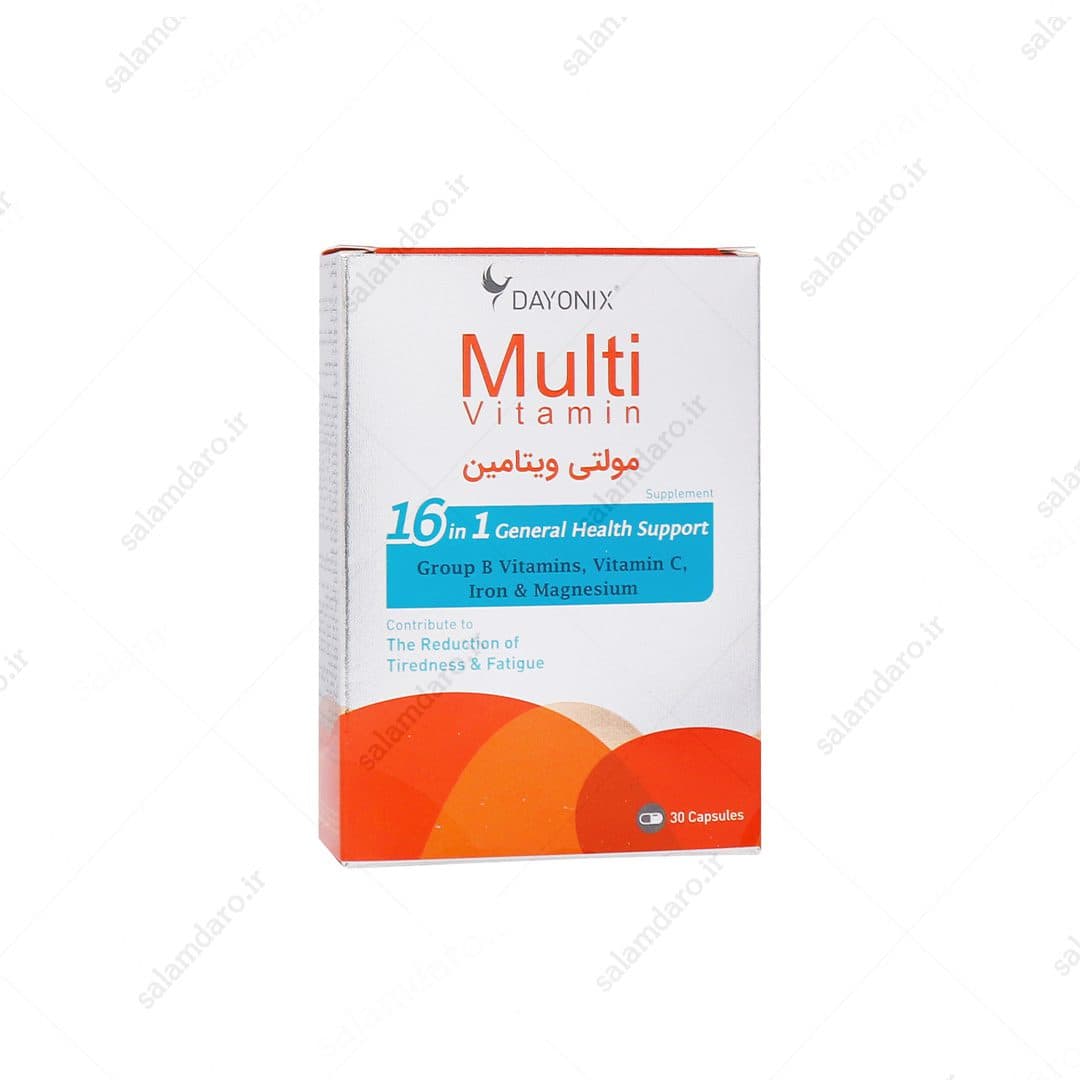 کپسول مولتی ویتامین دایونیکس فارما (30 عدد)