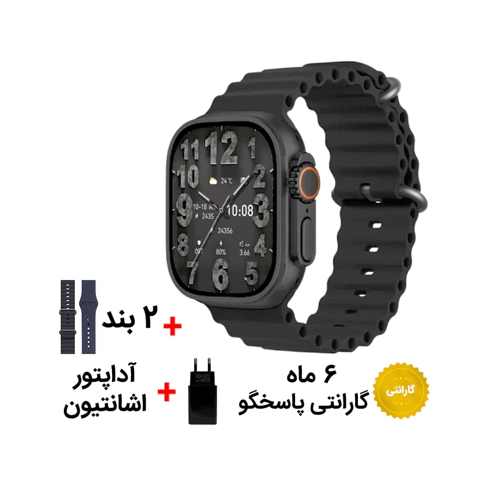 ساعت هوشمند HK11 Ultra-A طرح اپل واچ اولترا اقتصادی — تصویر ۳