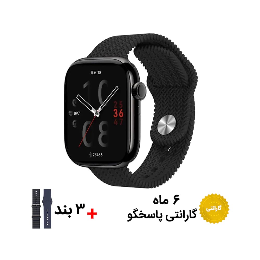 ساعت هوشمند KW68 mini با 3 بند