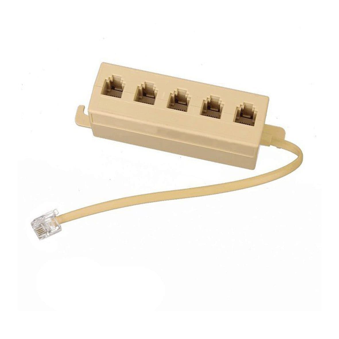 تبدیل 1 به 5 سوکت تلفن ا Convert 1 to 5 phone sockets کد 0811