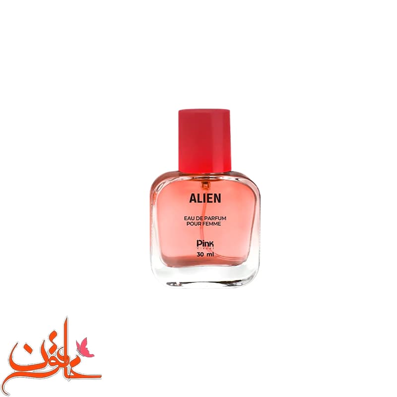 عطر جیبی زنانه پینک ویژوآل مدل Alien حجم 30 میلی لیتر