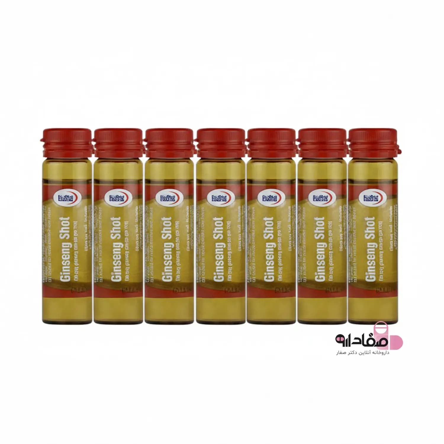 ویال خوراکی جینسینگ شات یوروویتال 6 عددی | Ginseng Shot – Eurho Vital — تصویر ۲