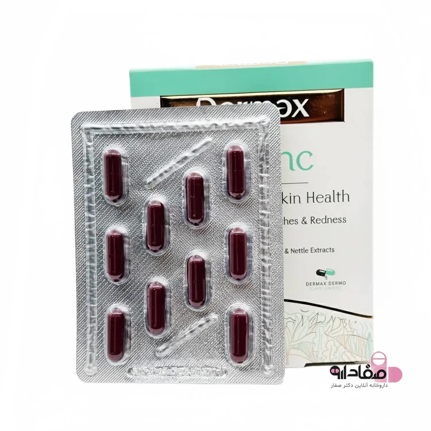 کپسول لاکتوزینک درمکس بسته 30 عددی | Dermax Lactozinc