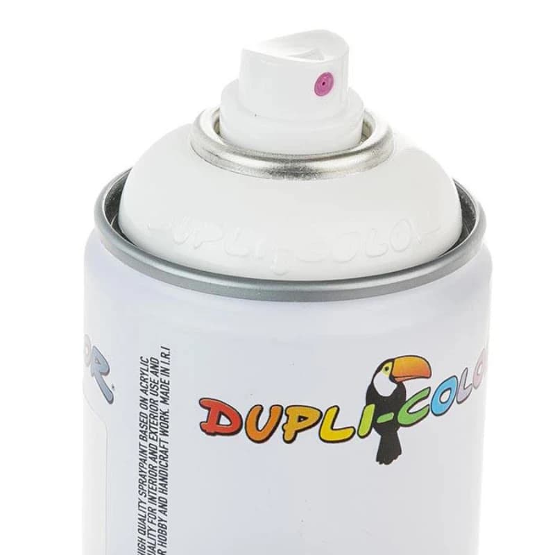 اسپری رنگ سفید Dupli-Color RAL 9016 400ml — تصویر ۲