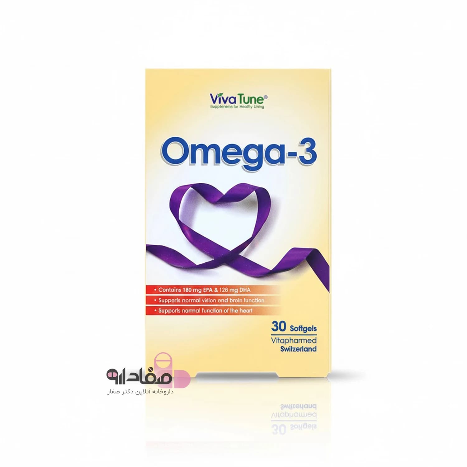 کپسول نرم ژلاتینی امگا 3 ویواتیون 30 عدد | Viva Tune Omega 3 Softgels 30 Capsules — تصویر ۲