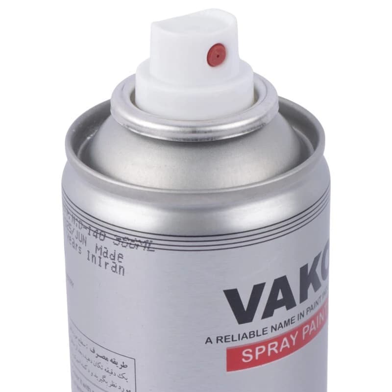 اسپری رنگ نقره ای Vako 300ml — تصویر ۴