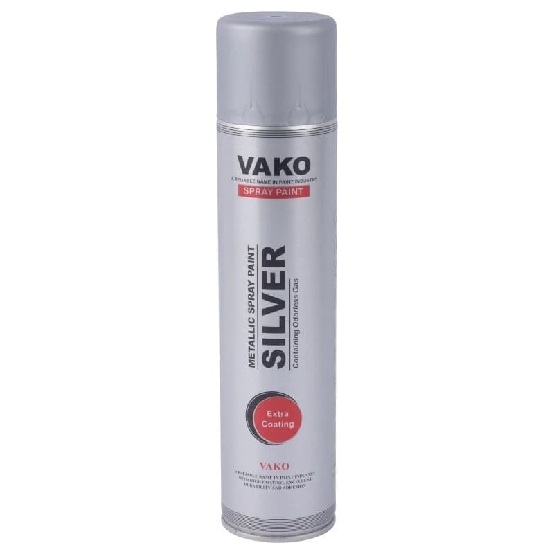 اسپری رنگ نقره ای Vako 300ml