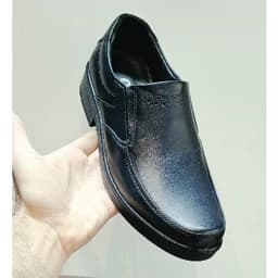 کفش مردانه طبی جوانپسند چرم طبیعی پوست خالص گاو تولید تبریز اصل اداری روزمره حراج فصل راحتی ارسال از کفش طبی پارت — تصویر ۲