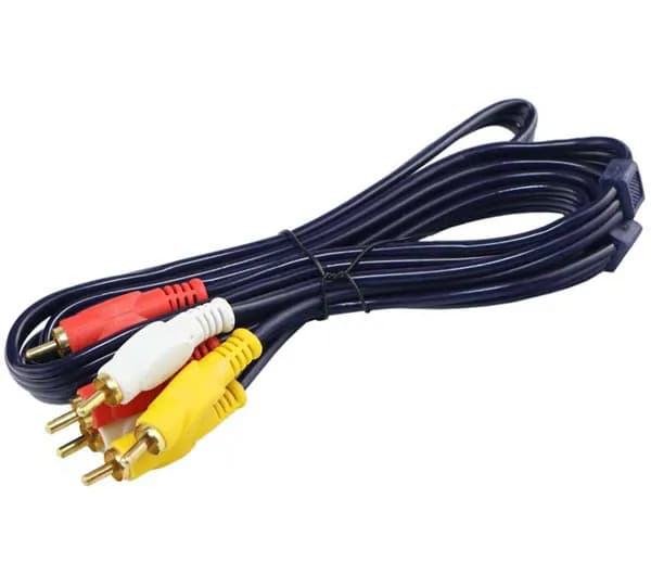کابل 3 به 3 RCA دیتکس طول 1.8 متر کد 1241 — تصویر ۳