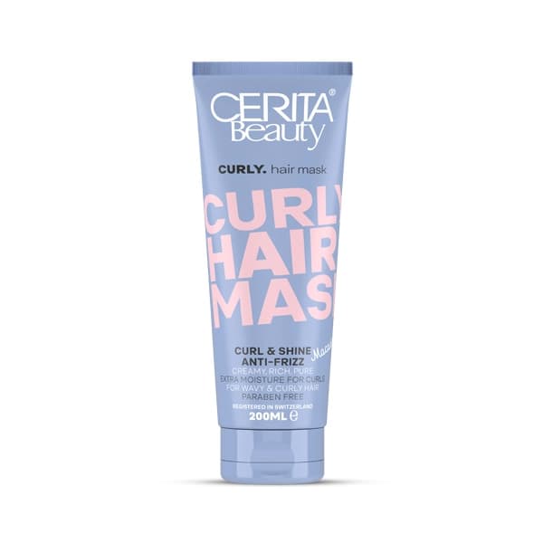 ماسک مو مناسب موهای فر سریتا بیوتی مدل Curly حجم 200 میل | Cerita Beauty Curly Hair Mask 200ml