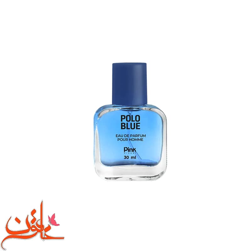 عطر جیبی مردانه پینک ویژوآل مدل Polo Blue حجم 30 میلی لیتر
