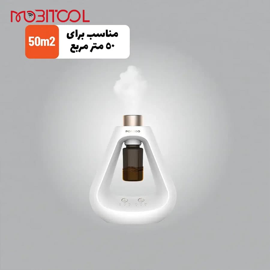 خوشبو کننده و بخور هوشمند پرودو Porodo Lifestyle Aroma Sphere Waterless Diffuser PD-LFST107-WH — تصویر ۴