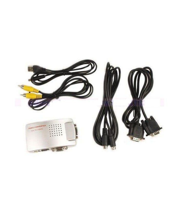 تبدیل VGA به AV ا VGA to AV converter PC to TV کد 5895 — تصویر ۲