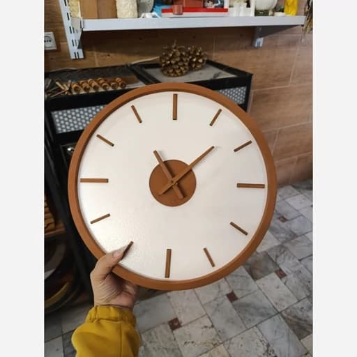 ساعت دیواری مینیمال کد D001، قطر 25تا90