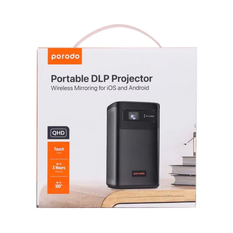 مینی ویدئو پروژکتور قابل حمل پرودو مدل PD-LSDLPP-BK — تصویر ۲