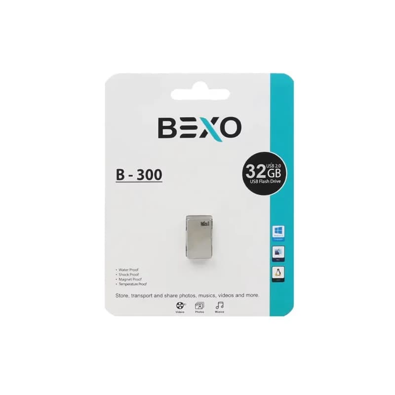 فلش مموری بکسو مدل B300 ظرفیت 32 گیگابایت — تصویر ۲