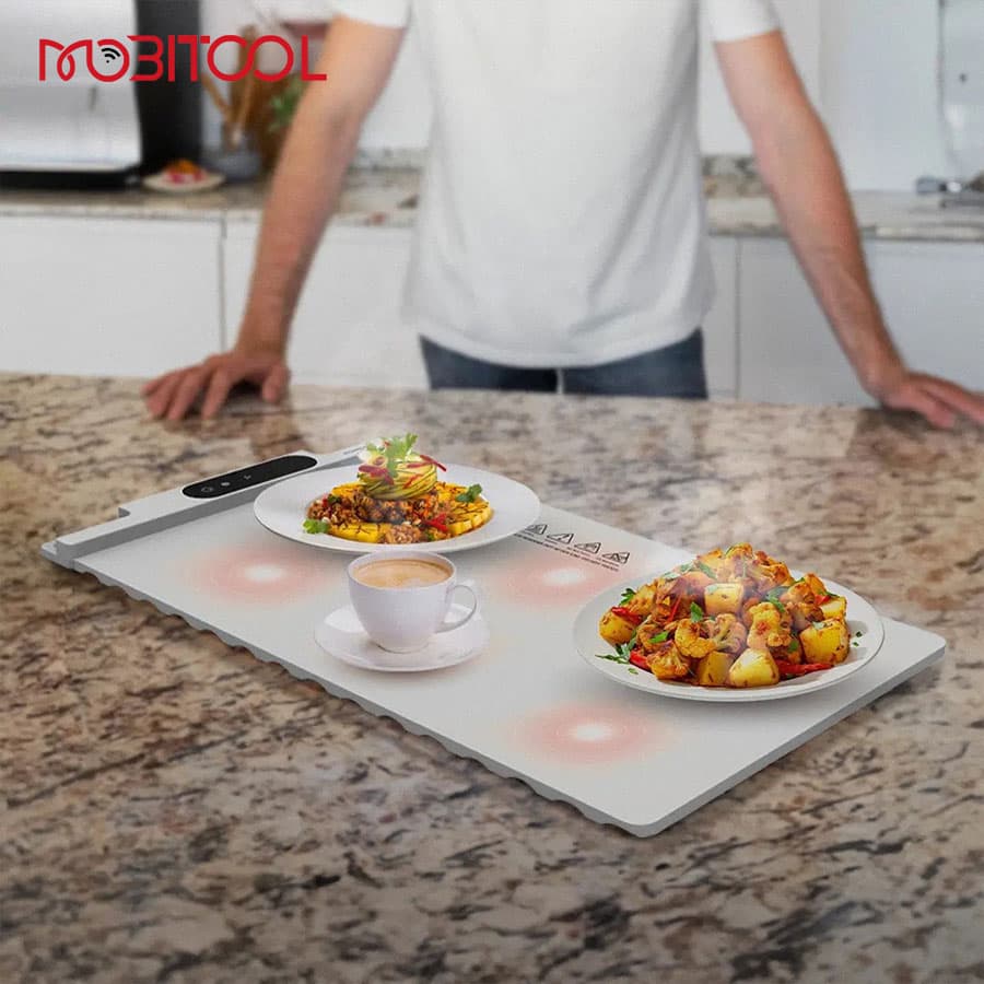 وارمر برقی غذا پرودو Porodo Lifestyle Warming Food Mat PD-LFST054-WH — تصویر ۵