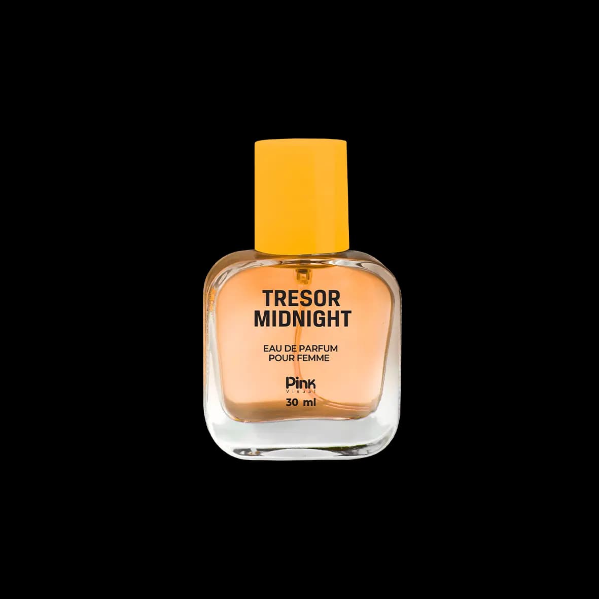 عطر جیبی زنانه پینک ویژوآل مدل Lancome Tresor Midnight حجم 30 میلی لیتر — تصویر ۲