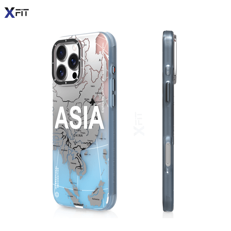 قاب iPhone 16 Promax برند یانگ کیت Youngkit Asia + Color-Changing(مگ سیف ساپورت)