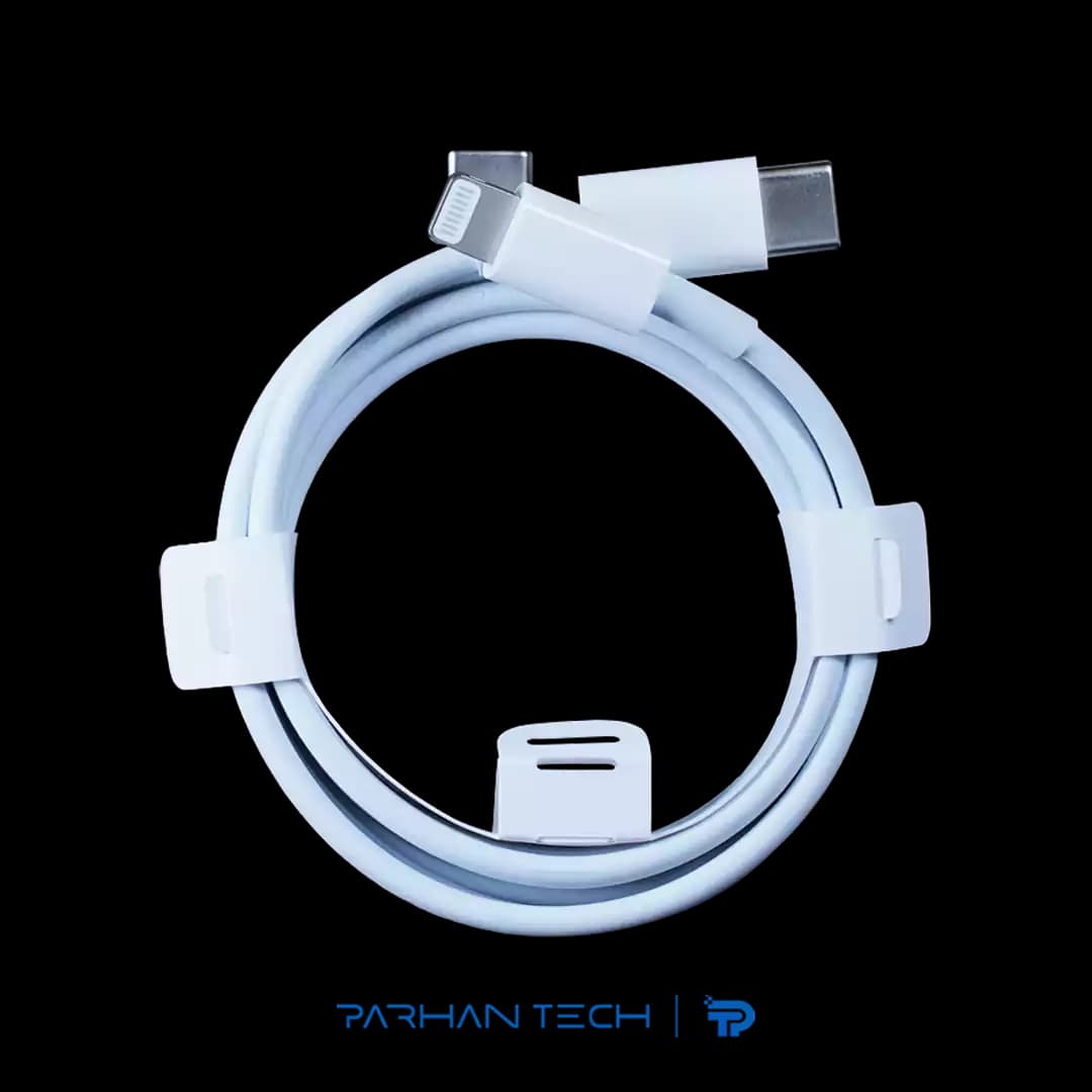 کابل شارژ آیفون Type C To Lightning اصل (روکارتنی)