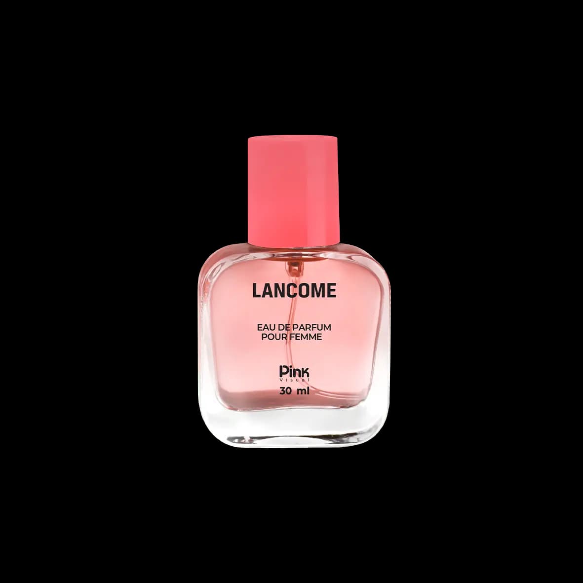 عطر جیبی زنانه پینک ویژوآل مدل Lancome حجم 30 میلی لیتر — تصویر ۲