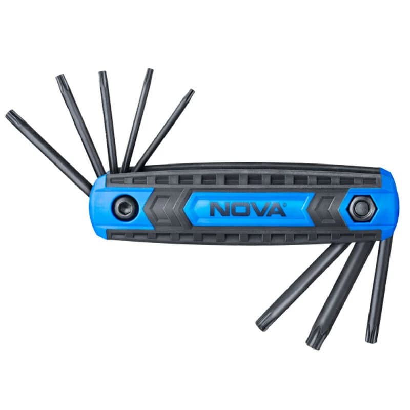 ست آچار آلن ستاره ای 8 عددی نوا Nova 1160