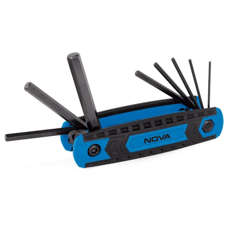 ست آچار آلن شش گوش 8 عددی نوا Nova 1161 — تصویر ۳