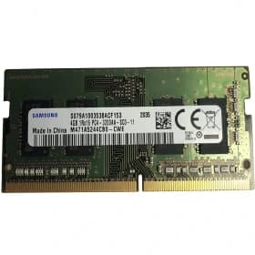 رم لپ‌تاپ سامسونگ تک‌کاناله ظرفیت 4 گیگابایت DDR4 فرکانس 3200 مگاهرتز تایمینگ CL22 | SAMSUNG SODIMM 4GB DDR4 3200MHz CL22 Laptop RAM — تصویر ۲