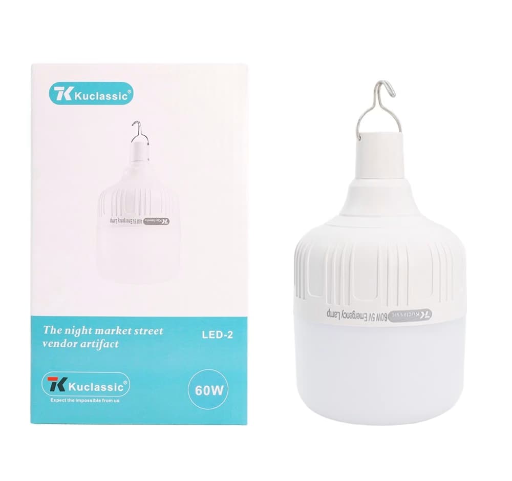لامپ شارژی 60 وات کوکلاسیک مدل LED-2 آویزدار