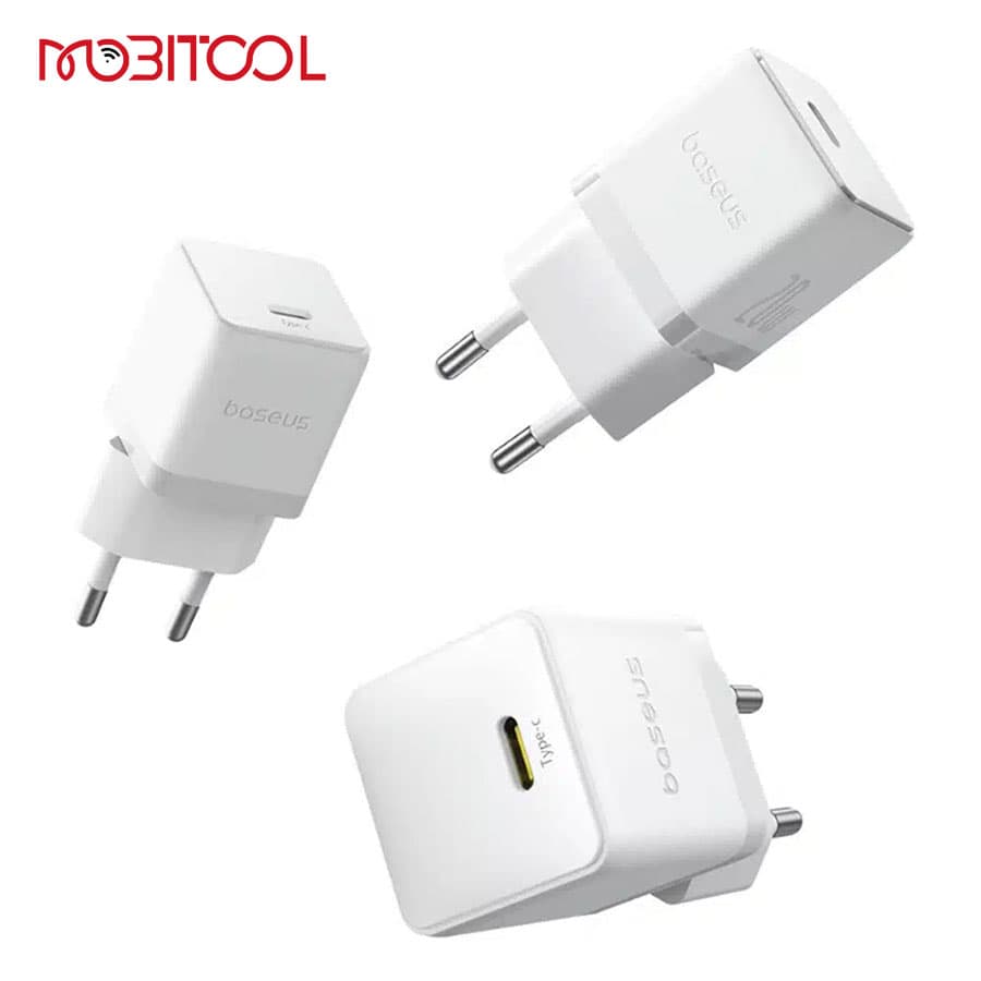 آداپتور شارژ دیواری 20 وات بیسوس Baseus CCZC20CE Palm Fast Charger 1C 20W EU P10111602113-00 — تصویر ۷
