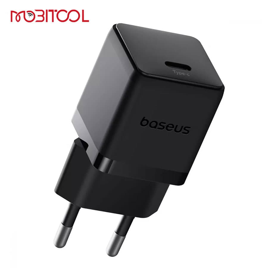 آداپتور شارژ دیواری 20 وات بیسوس Baseus CCZC20CE Palm Fast Charger 1C 20W EU P10111602113-00 — تصویر ۴