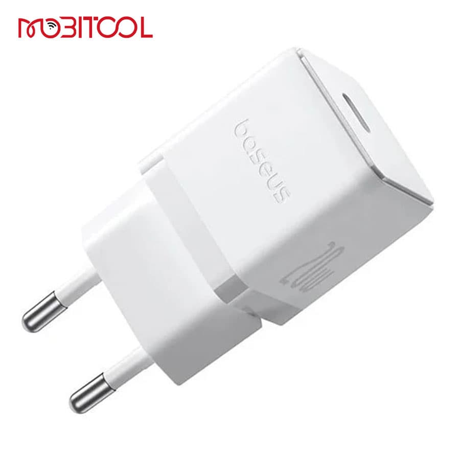 آداپتور شارژ دیواری 20 وات بیسوس Baseus CCZC20CE Palm Fast Charger 1C 20W EU P10111602113-00 — تصویر ۳