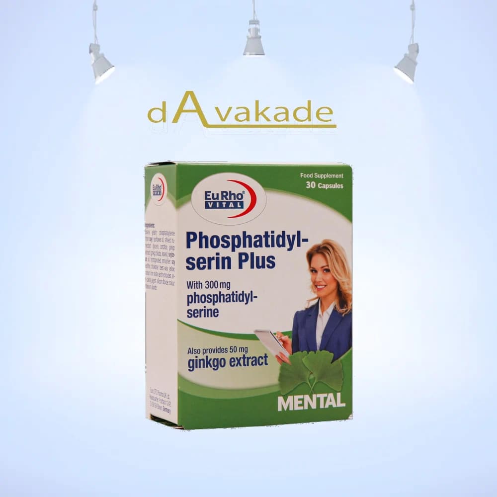 کپسول فسفاتیدیل سرین پلاس یوروویتال EuRho Vital، ۳۰ عددی