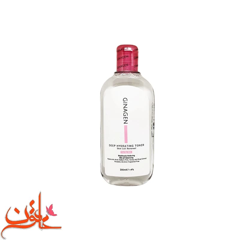تونر ژیناژن پوست خشک مدل Renewal حجم 200 میل Ginagen Toner