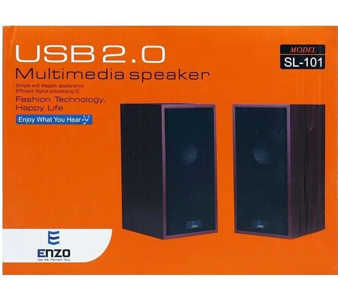 اسپیکر دو تیکه دسکتاپ انزو مدل SL-101 — تصویر ۲