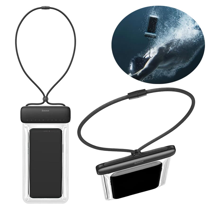 کیف ضد آب گوشی موبایل بیسوس Baseus AquaGlide Waterproof IPX-8 Phone Pouch BS-PC029 P60263700113