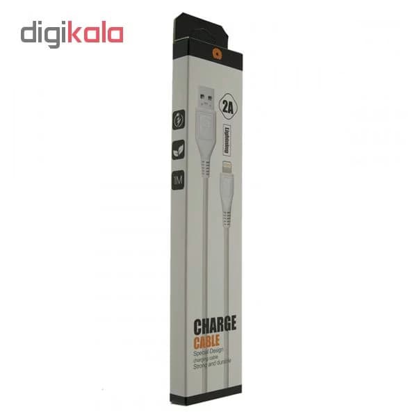 کابل شارژ لایتنینگ WUW مدل X95 طول 1.2 متر — تصویر ۲