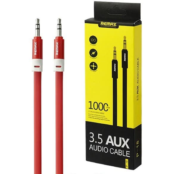 کابل AUX ریمکس مدل P-18 طول 1 متر