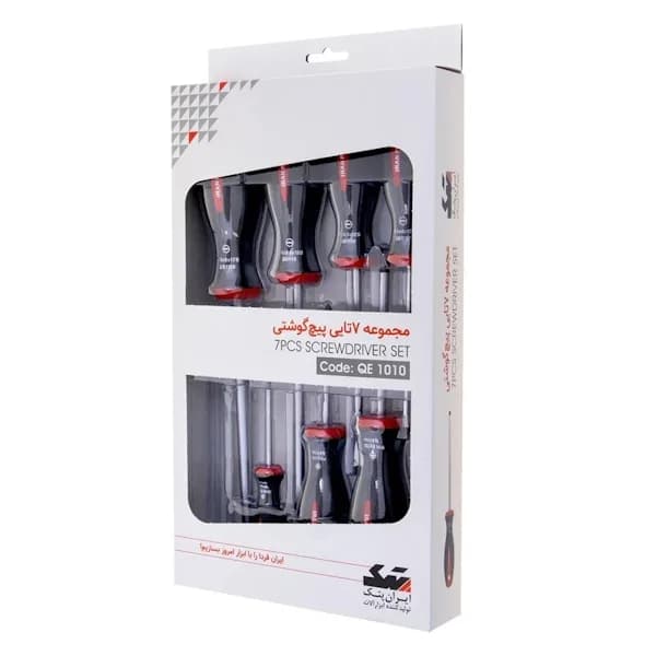 ست پیچ گوشتی 7 عددی ایران پتک QE 1010 — تصویر ۴